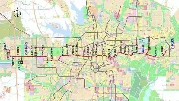 合肥地铁6号线最新线路图，自然美景探索之旅启程